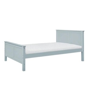 ŁÓŻKO PODWÓJNE 120 CM NIEBIESKIE COLLET - INMONDO