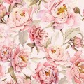 tapeta peonie do pokoju dziewczynki
