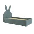 Łóżko dziecięce tapicerowane Bunny Premium