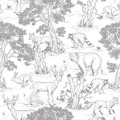 tapeta animals white