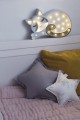 lampka little lights kotek szary