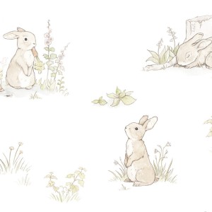 TAPETA RABBIT DAY CLASSIC - DEKORNIK