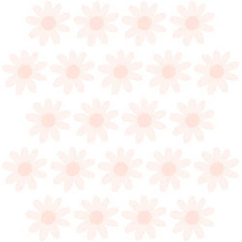 WALLSTICKERS DAISIES