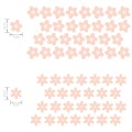 WALL STICKER DAISIES IX
