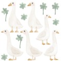 WALL STICKER SET BOHO GEESE