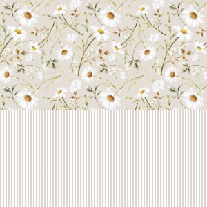 TAPETA RUMIANEK LAMPERIA PASKI BEŻOWE W155 - YOKO DESIGN