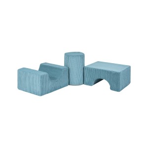 MEOW BABY - MODUŁ 3 ELEMENTY SHAPE SZTRUKS AESTHETIC TURKUSOWY