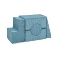 MODUŁ 5 ELEMENTÓW SHAPE SZTRUKS AESTHETIC TURKUSOWY