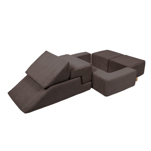 SOFA BRICKS AESTHETIC BRĄZOWA