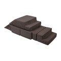 SOFA BRICKS AESTHETIC BRĄZOWA