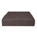 SOFA CUBE AESTHETIC BRĄZOWA