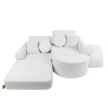 modułowa duża sofa dziecięca boucle