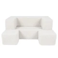 biała sofa do pokoju dziecka