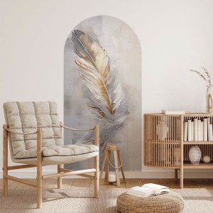 NAKLEJKA W KSZTAŁCIE ŁUKU PIÓRO - YOKO DESIGN