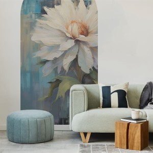 NAKLEJKA W KSZTAŁCIE ŁUKU KWIATY - YOKO DESIGN