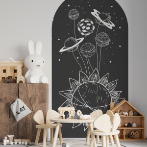 NAKLEJKA W KSZTAŁCIE ŁUKU KOSMOS - YOKO DESIGN