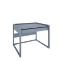 Biurko Tweens w kolorze zgaszonego niebieskiego marki Wood Luck Design – sklep internetowy Tuliroom