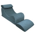 WAVE LOUNGER AESTHETIC TURKUSOWY