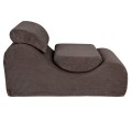 WAVE LOUNGER AESTHETIC BRĄZOWY