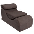 WAVE LOUNGER AESTHETIC BRĄZOWY