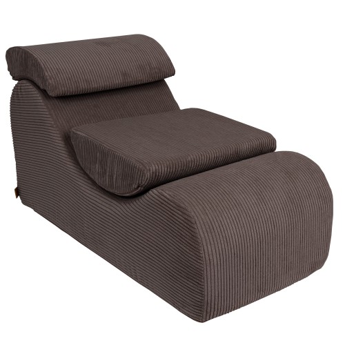 WAVE LOUNGER AESTHETIC BRĄZOWY