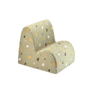 Fotel pufa dla dziecka Cloud Terrazzo Moss - Wigiwama