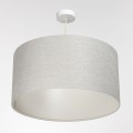 LAMPA WISZĄCA LEN JASNY BEŻ