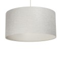 LAMPA WISZĄCA LEN JASNY BEŻ