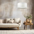 LAMPA WISZĄCA DUO LEN KREM