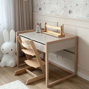 BIURKO BASIC Z SZUFLADAMI KASZMIR - WOOD LUCK DESIGN
