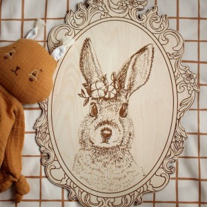 CUT IT NOW - RETRO PICTURE RABBIT