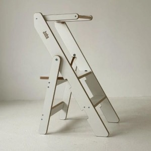 BABYWOOD - FOLDABLE KITCHEN HELPER WHITE