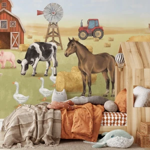 TAPETA FARMA - PASTELOWE LOVE 