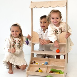 DREWNIANY STRAGAN DLA DZIECI - BABYWOOD