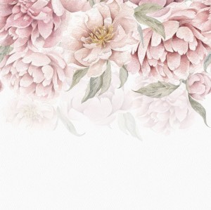 TAPETA KWIATY PIWONIE - YOKO DESIGN