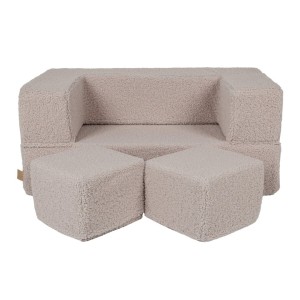 MEOW BABY - SOFA CUBE BEARLY JASNOSZARA