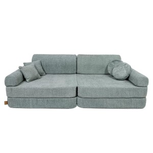 MEOW BABY - SOFA DZIECIĘCA PREMIUM BOUCLE FRESH MINT