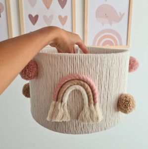 LAMPA SUFITOWA DLA DZIECKA DELIKATNE TĘCZE - MARMYS FELT STUDIO