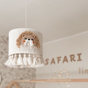 LAMPA SUFITOWA DLA DZIECKA KRÓL LEW - MARMYS FELT STUDIO