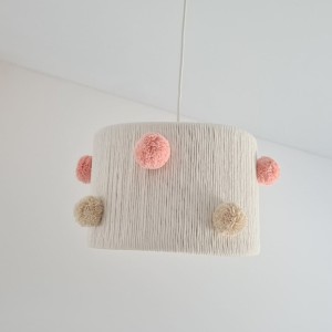 LAMPA SUFITOWA POMPON GIRL - MARMYS FELT STUDIO