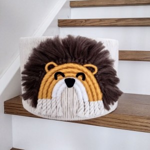 LAMPA SUFITOWA DLA DZIECKA LEW SAFARI - MARMYS FELT STUDIO