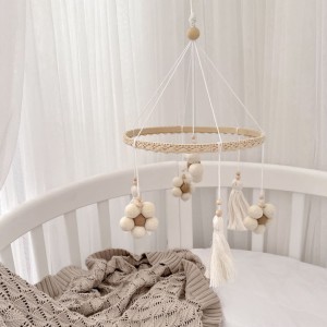 KARUZELA DO ŁÓŻECZKA MARGARETKI BOHO - MARMYS FELT STUDIO