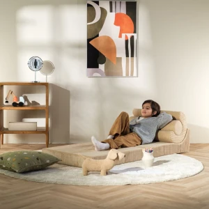 Fotel modułowy dla dzieci Flipster Brown Sugar - Wigiwama