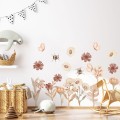 naklejki dla dziewczynki kwiaty boho