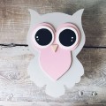 drewniakowa lampka dziecięca sowa