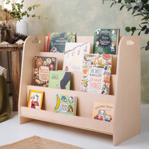 BIBLIOTECZKA MONTESSORI WYSOKA L - SKLEJKOVE