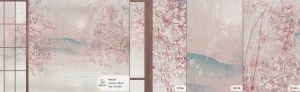 MALUMI SAKURA KIDS WHITE - PRÓBKA TAPETY 