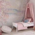 Tapeta ścienna Sakura z kwiatami wiśni do pokoju dziewczynki