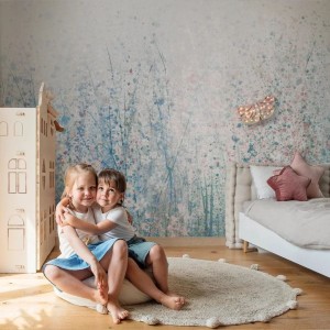 TAPETA DZIEWCZĘCA DAISY BLUE - MALUMI