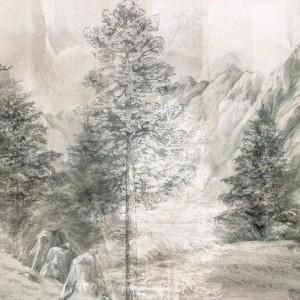 TAPETA MOUNTAIN SPIRIT RETRO - MALUMI